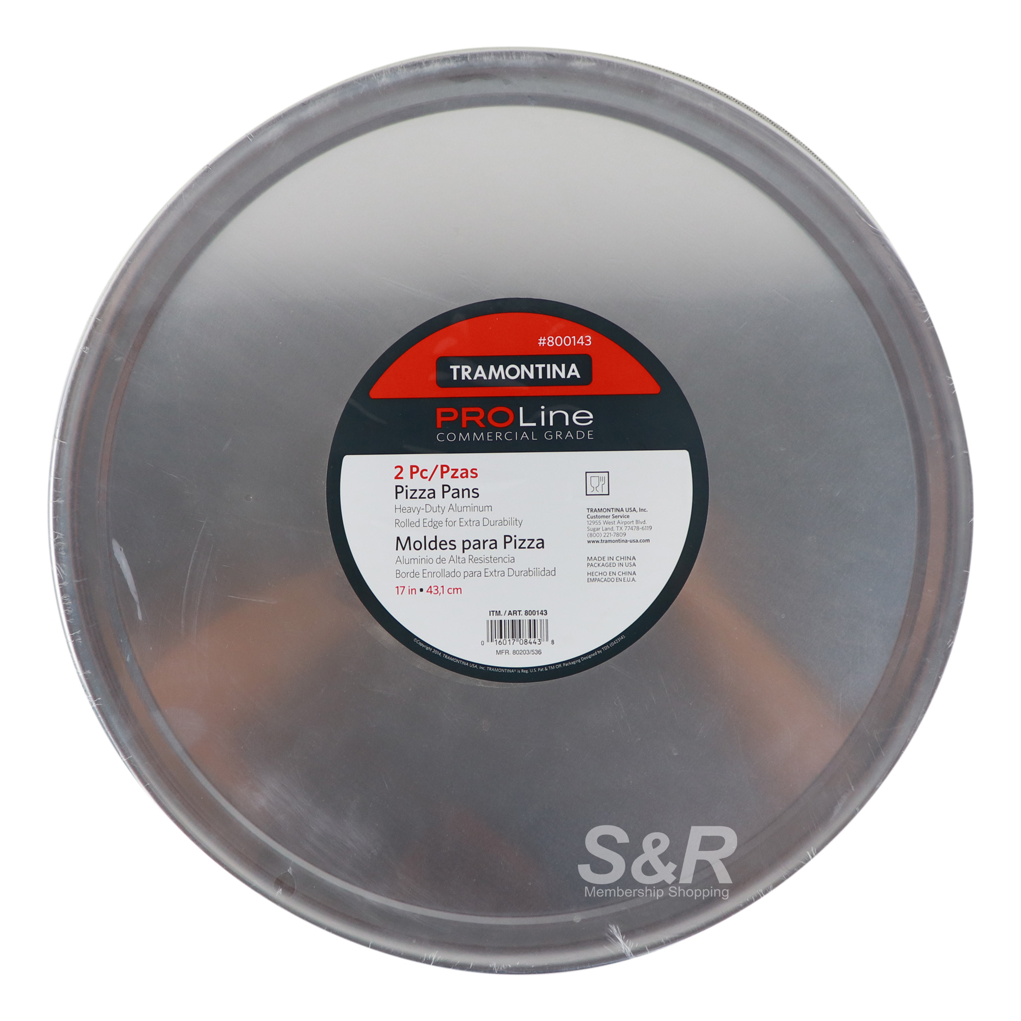 Tramontina ProLine Commercial Grade Pizza Pans 2pcs